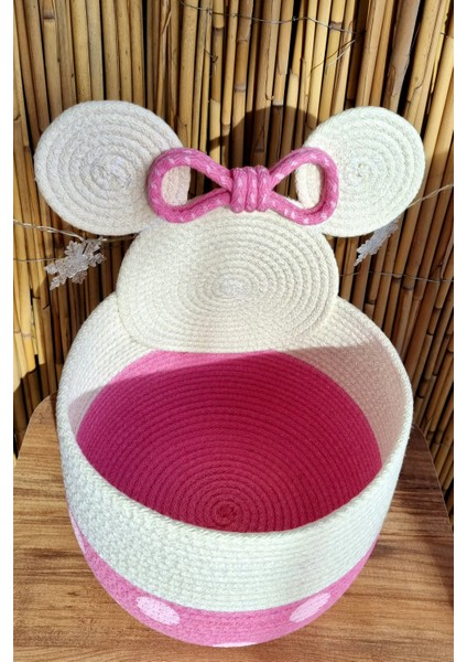 Minnie Pembe Oyuncak Sepeti,düzenleyici,çok Amaçlı Sepet modelleri
