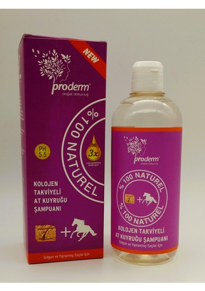 Kolojen Takviyeli At Kuyruğu Şampuanı 500 ml