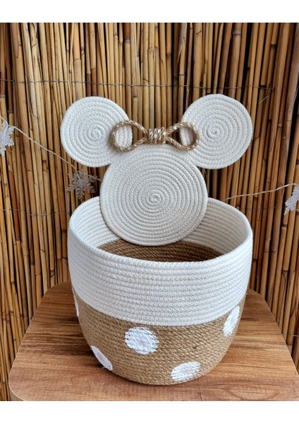 Hasır Mickey Oyuncak Sepeti, Düzenleyici, Çok Amaçlı Sepet fiyatları