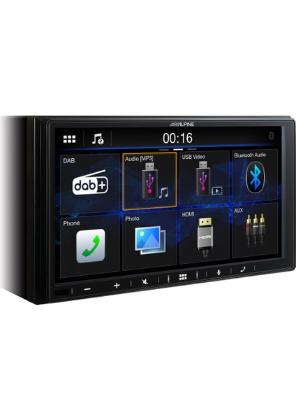 ILX-W690D Dab+ Radyo, Apple Carplay ve Android Auto Uyumluluğuna Sahip 7” Dijital Medya Istasyonu