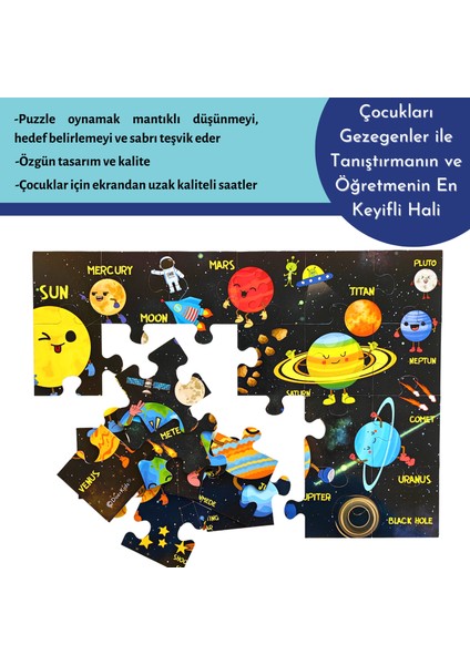 Gezegenler Puzzle modelleri