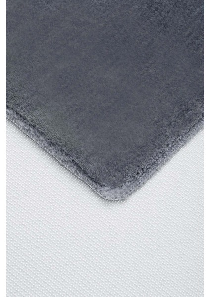 3'lü Banyo Halısı Paspası Peluş Klozet Takımı-Koyu Gri 60X90(ELİPS)-50X60(ELİPS)-60X60(YVRLK) fiyatları