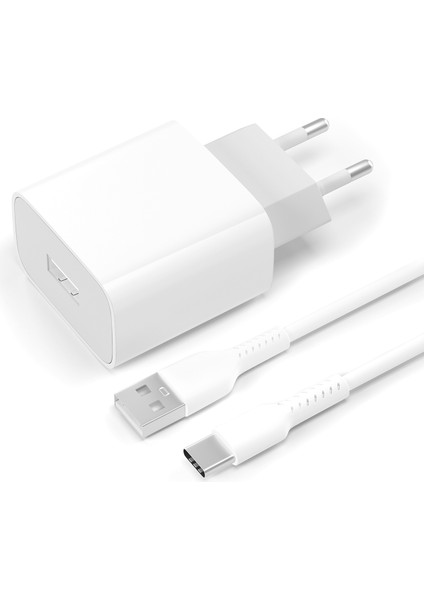 Asus,xiaomi,htc,honor,samsung,oppo,huawei Uyumlu Hızlı Şarj Aleti 18W 1 Çıkışlı 3000 Mah+Kablo Dahil