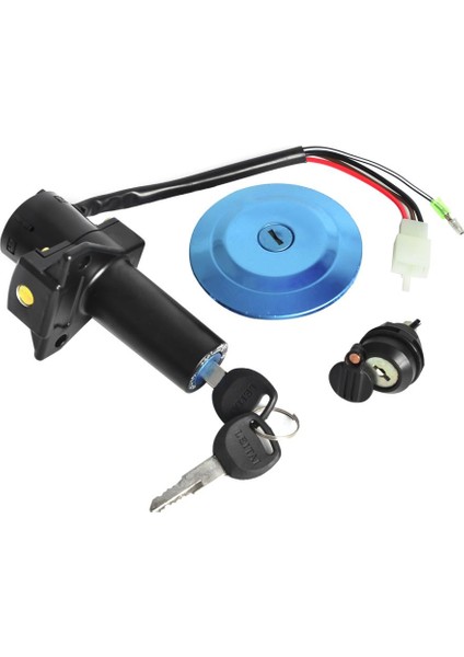 Motorsiklet YBR125 Depo Kapak Kontak Takımı YBR125 Set KN66014
