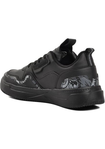 Siyah Desenli Unisex Sneaker