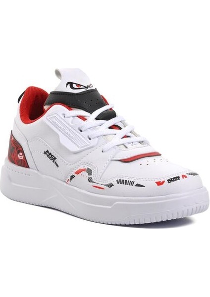 Beyaz Kırmızı Unisex Sneaker