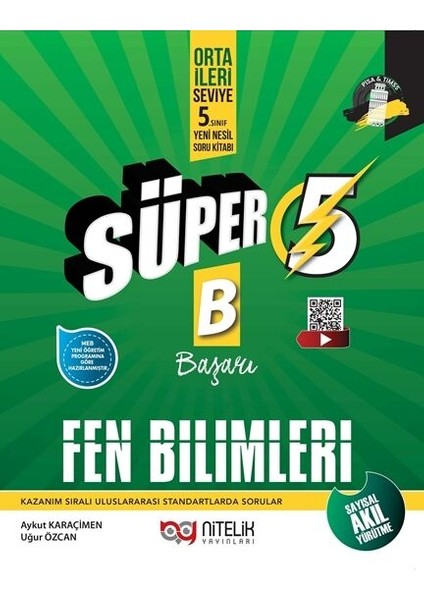 5. Sınıf Süper B ( Başarı) Fen Bilimleri Soru Bankası