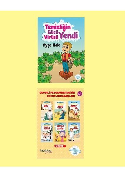 Sevgili Peygamberimizin Çocuk Arkadaşları - - Temizliğin Gücü Virüsü Yendi 2li Set