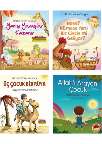 Hatice Kübra Tongar Çocuk Kitapları 4 Lü Set