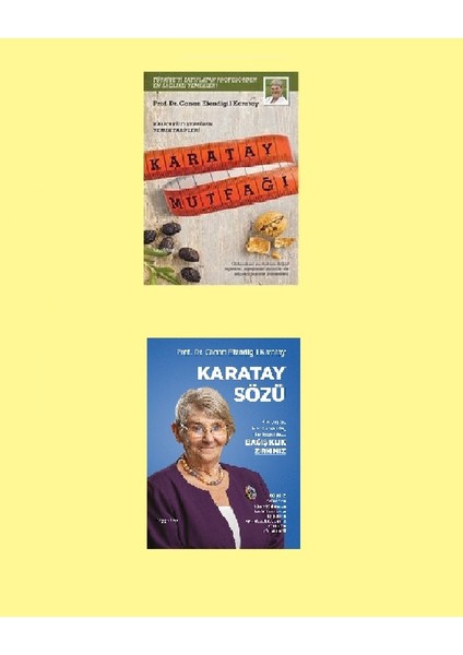 Canan Karatay 2 Li Set - Karatay Sözü - Karatay Mutfağı