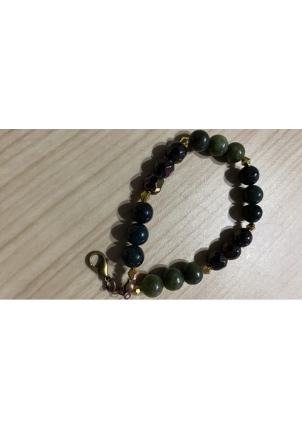 Koç Burcu Doğal Taş Koç Burcu Akik Kantaşı Hematit Hand Made modelleri