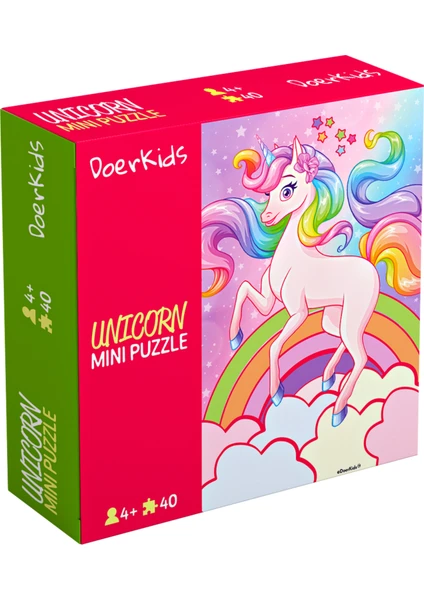 Unicorn Mini Puzzle | 40 Parça 4+ Yaş