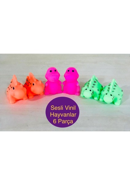 6lı Vinil Hayvanlar