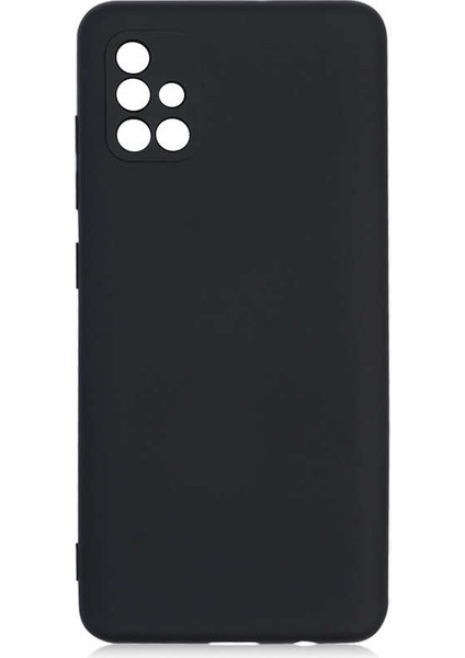 Samsung Galaxy A51 Kılıf Içi Kadife Dışı Mat Silikon Mara Lansman Kapak