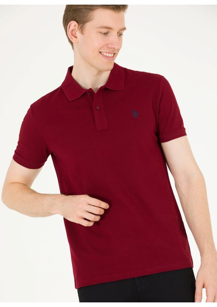 Bordo Erkek Polo T-Shirt GTP04IY023