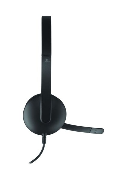 H340 Mikrofonlu Kulaklık Siyah 981-000475
