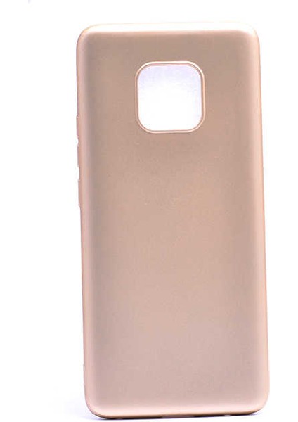Huawei Mate 20 Pro Kılıf Yumuşak Dokulu Soft Esnek Ince Mat Renkli Lüks Premier Silikon Kapak