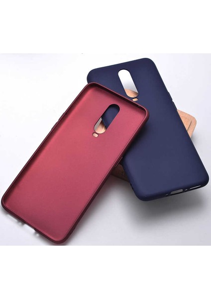 Oppo RX17 Pro Kılıf Yumuşak Dokulu Soft Esnek Ince Mat Renkli Lüks Premier Silikon Kapak