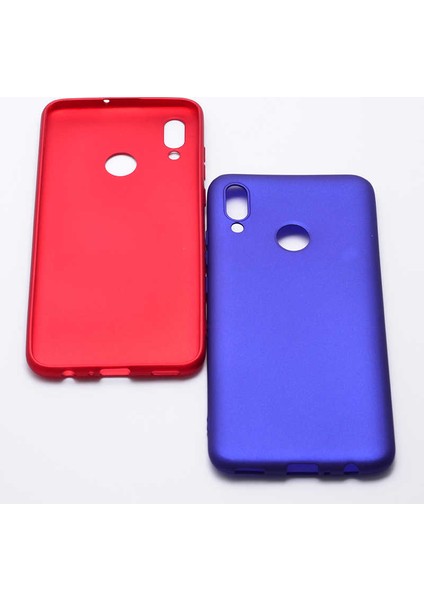 Huawei P Smart 2019 Kılıf Yumuşak Dokulu Soft Esnek Ince Mat Renkli Lüks Premier Silikon Kapak