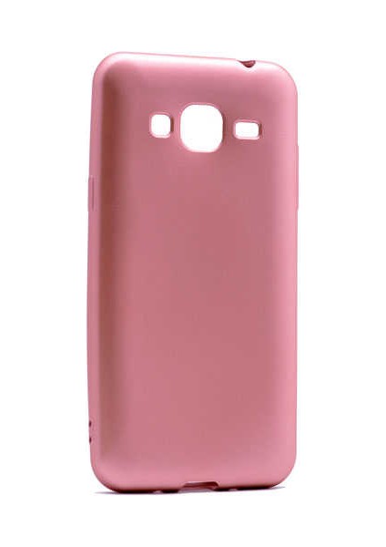 Samsung Galaxy J3 Kılıf Yumuşak Dokulu Soft Esnek Ince Mat Renkli Lüks Premier Silikon Kapak