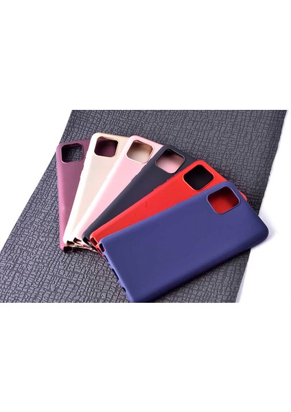 Samsung Galaxy A91 (S10 Lite) Kılıf Yumuşak Dokulu Soft Esnek Ince Mat Renkli Lüks Premier Silikon Kapak indirimleri