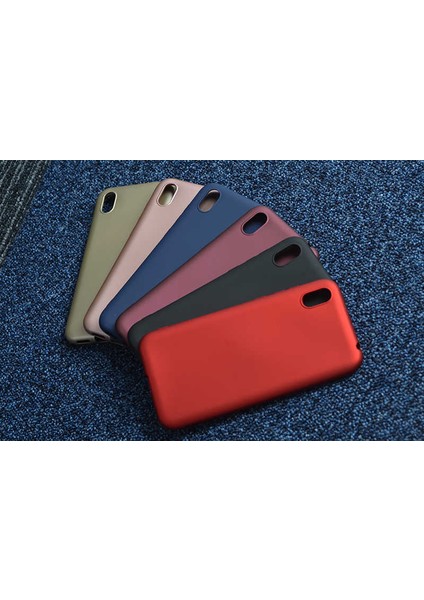 Huawei Y5 2019 Kılıf Yumuşak Dokulu Soft Esnek Ince Mat Renkli Lüks Premier Silikon Kapak