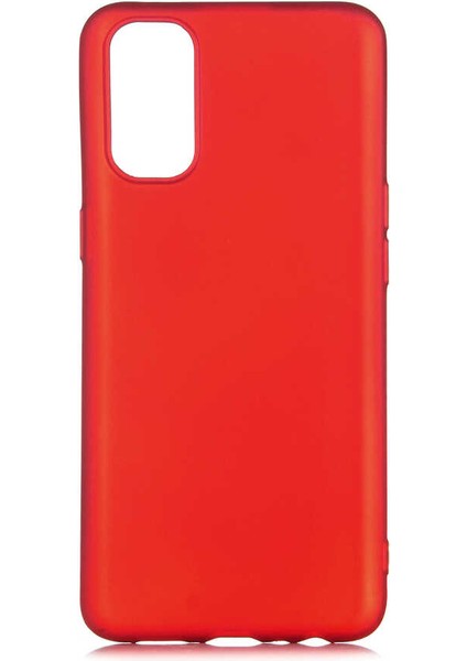 Oppo Reno 4 Kılıf Yumuşak Dokulu Soft Esnek Ince Mat Renkli Lüks Premier Silikon Kapak