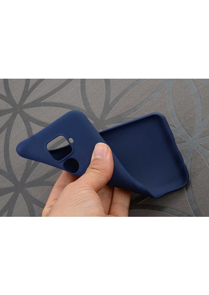Huawei Mate 30 Lite Kılıf Yumuşak Dokulu Soft Esnek Ince Mat Renkli Lüks Premier Silikon Kapak