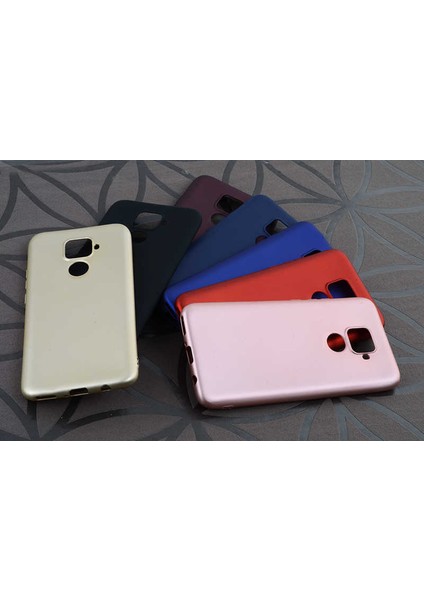 Huawei Mate 30 Lite Kılıf Yumuşak Dokulu Soft Esnek Ince Mat Renkli Lüks Premier Silikon Kapak