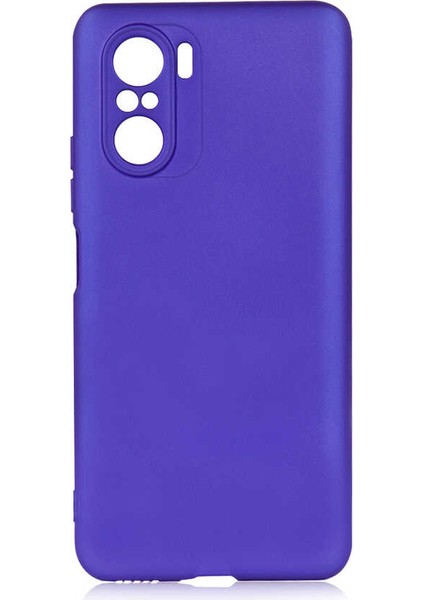 Xiaomi Poco F3 Kılıf Yumuşak Dokulu Soft Esnek Ince Mat Renkli Lüks Premier Silikon Kapak