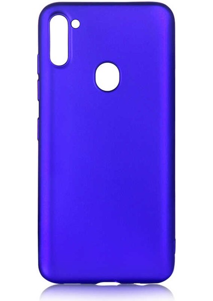 Samsung Galaxy A11 Kılıf Yumuşak Dokulu Soft Esnek Ince Mat Renkli Lüks Premier Silikon Kapak