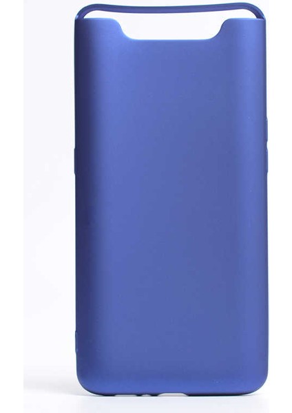 Samsung Galaxy A80 Kılıf Yumuşak Dokulu Soft Esnek Ince Mat Renkli Lüks Premier Silikon Kapak