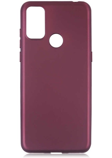 Alcatel 1s 2021 Kılıf Yumuşak Dokulu Soft Esnek Ince Mat Renkli Lüks Premier Silikon Kapak