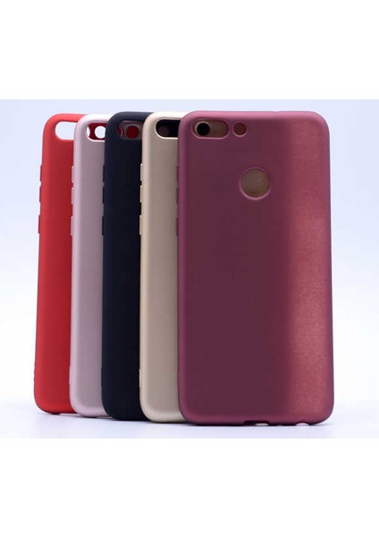 Huawei P Smart Kılıf Yumuşak Dokulu Soft Esnek Ince Mat Renkli Lüks Premier Silikon Kapak