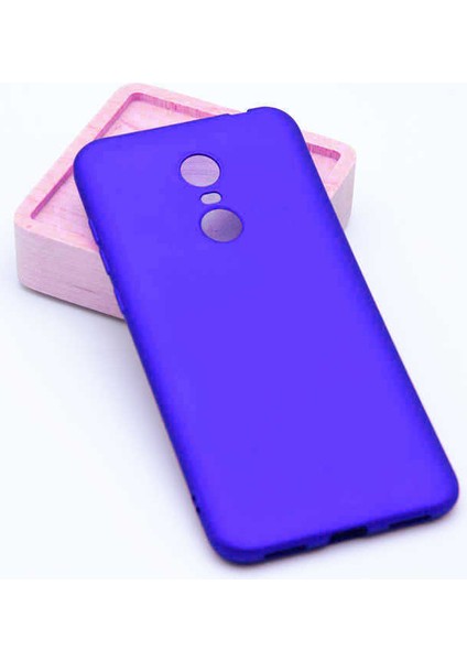 Xiaomi Redmi 5 Plus Kılıf Yumuşak Dokulu Soft Esnek Ince Mat Renkli Lüks Premier Silikon Kapak