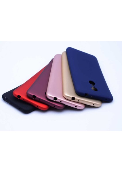 Xiaomi Redmi 5 Plus Kılıf Yumuşak Dokulu Soft Esnek Ince Mat Renkli Lüks Premier Silikon Kapak