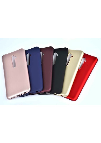 Oppo Reno 2 Kılıf Yumuşak Dokulu Soft Esnek Ince Mat Renkli Lüks Premier Silikon Kapak