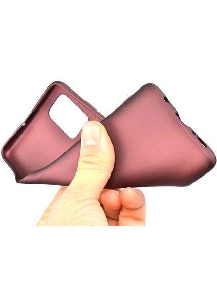 Samsung Galaxy A51 Kılıf Yumuşak Dokulu Soft Esnek Ince Mat Renkli Lüks Premier Silikon Kapak