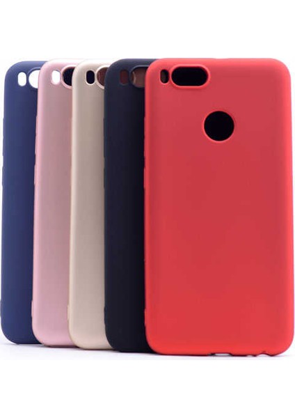 Xiaomi Mi 5x Kılıf Yumuşak Dokulu Soft Esnek Ince Mat Renkli Lüks Premier Silikon Kapak fırsatları