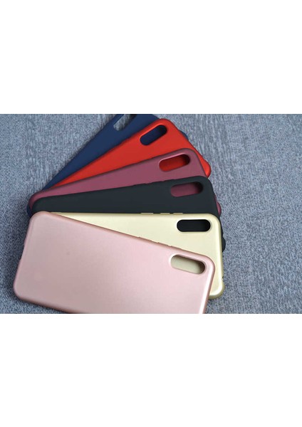 Huawei Y6 2019 Kılıf Yumuşak Dokulu Soft Esnek Ince Mat Renkli Lüks Premier Silikon Kapak