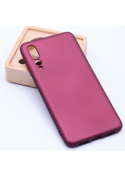 Huawei P20 Pro Kılıf Yumuşak Dokulu Soft Esnek Ince Mat Renkli Lüks Premier Silikon Kapak