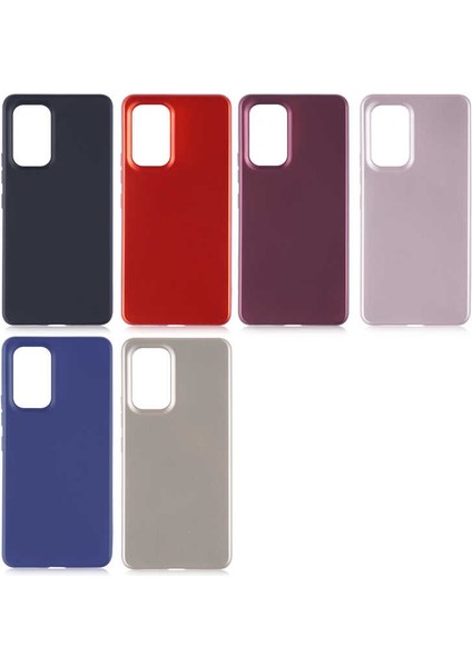 Samsung Galaxy A53 5g Kılıf Yumuşak Dokulu Soft Esnek Ince Mat Renkli Lüks Premier Silikon Kapak modelleri