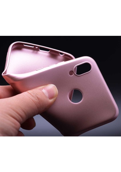 Huawei P20 Lite Kılıf Yumuşak Dokulu Soft Esnek Ince Mat Renkli Lüks Premier Silikon Kapak