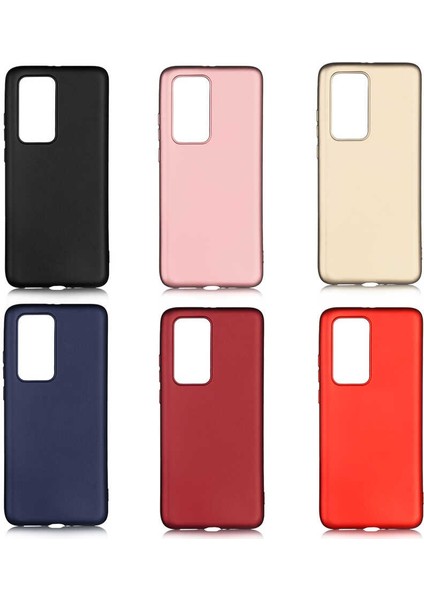 Huawei P40 Pro Kılıf Yumuşak Dokulu Soft Esnek Ince Mat Renkli Lüks Premier Silikon Kapak fırsatları