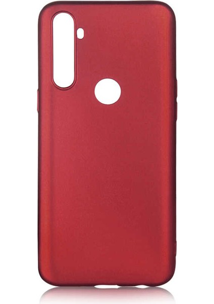Realme C3 Kılıf Yumuşak Dokulu Soft Esnek Ince Mat Renkli Lüks Premier Silikon Kapak