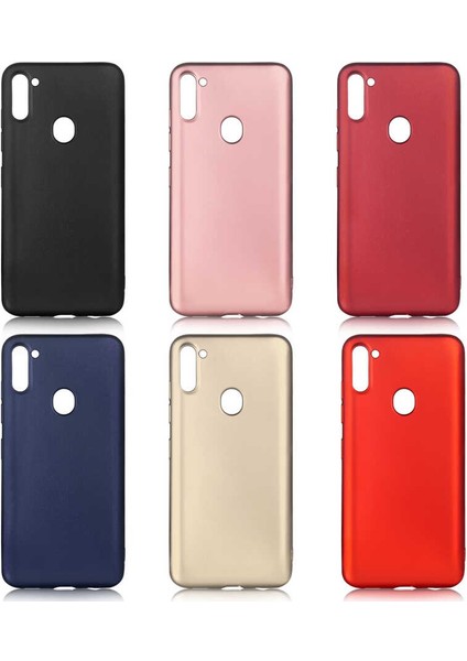 Samsung Galaxy M11 Kılıf Yumuşak Dokulu Soft Esnek Ince Mat Renkli Lüks Premier Silikon Kapak fırsatları