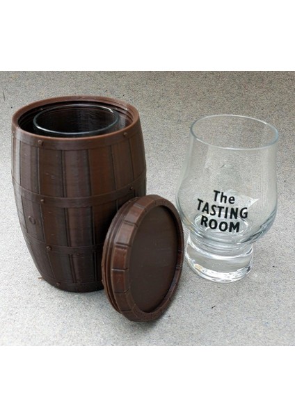 Cam Tadımı Için Viski-Namlu Plastik Aparat