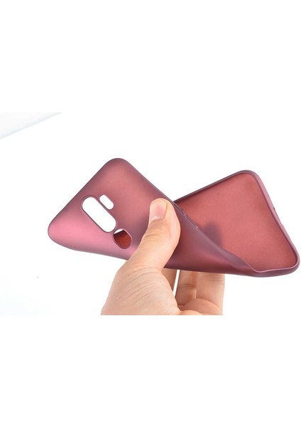 Oppo A5 2020 Kılıf Yumuşak Dokulu Soft Esnek Ince Mat Renkli Lüks Premier Silikon Kapak