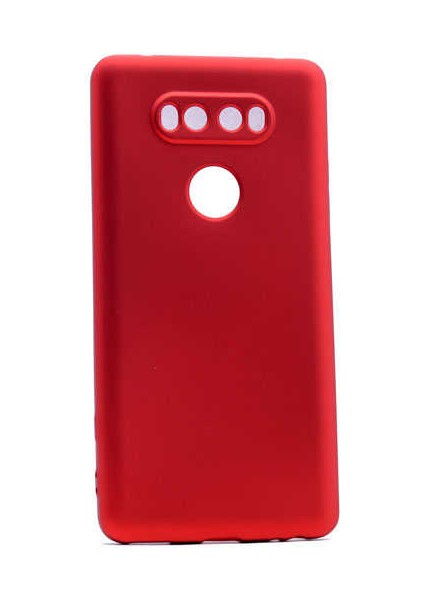 Lg V20 Kılıf Yumuşak Dokulu Soft Esnek Ince Mat Renkli Lüks Premier Silikon Kapak