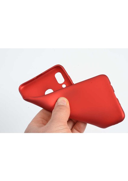 Samsung Galaxy A20 Kılıf Yumuşak Dokulu Soft Esnek Ince Mat Renkli Lüks Premier Silikon Kapak